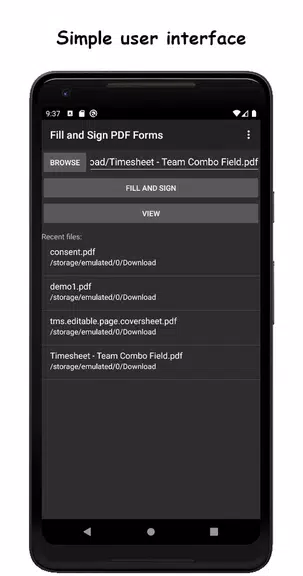 Fill and Sign PDF Forms Captura de tela 0