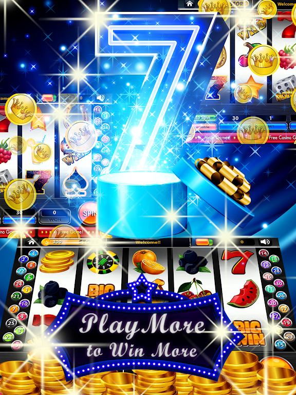 Secret 7 Slots - Free Casino 스크린샷 1