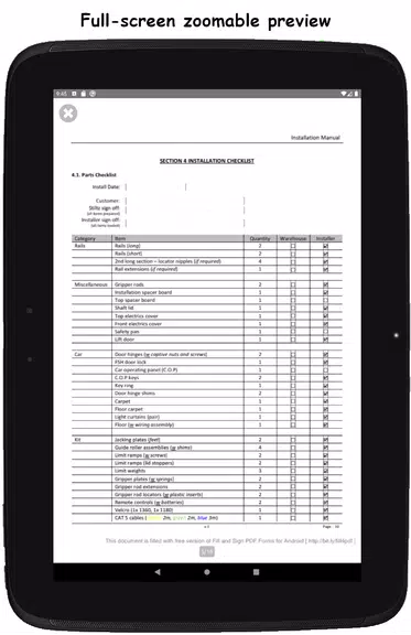 Fill and Sign PDF Forms Captura de tela 3