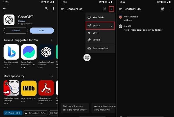 chatgpt 4o APK nieuwste versie