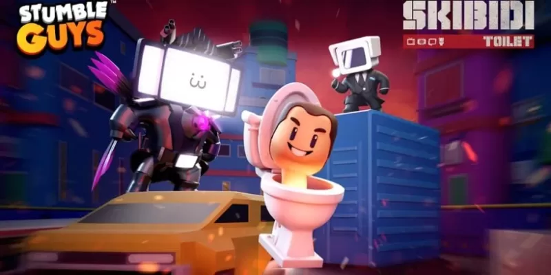 Stumble Guys partners with Skibidi Toilet for crossover event