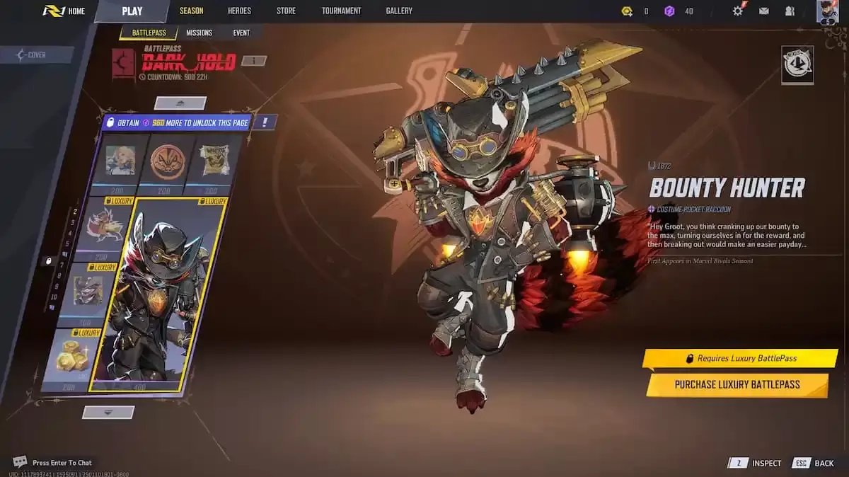 Bounty Hunter Skin