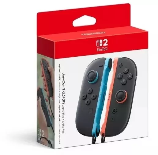Nintendo Switch 2 Joy -Con 2 L/R - Blu chiaro/rosso chiaro