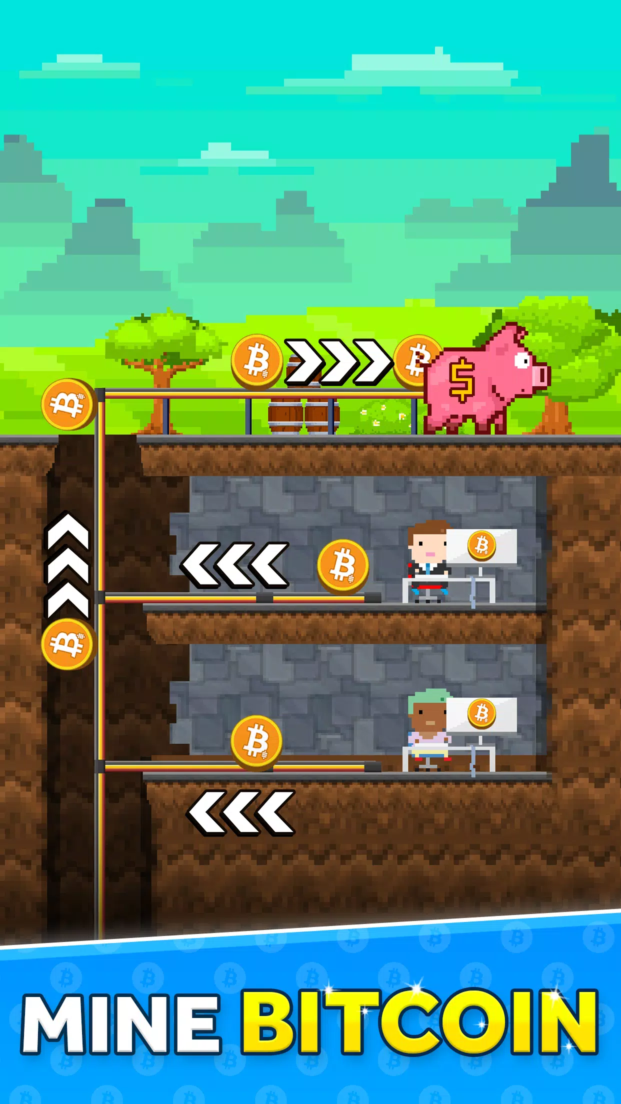 Bitcoin Miner スクリーンショット 1