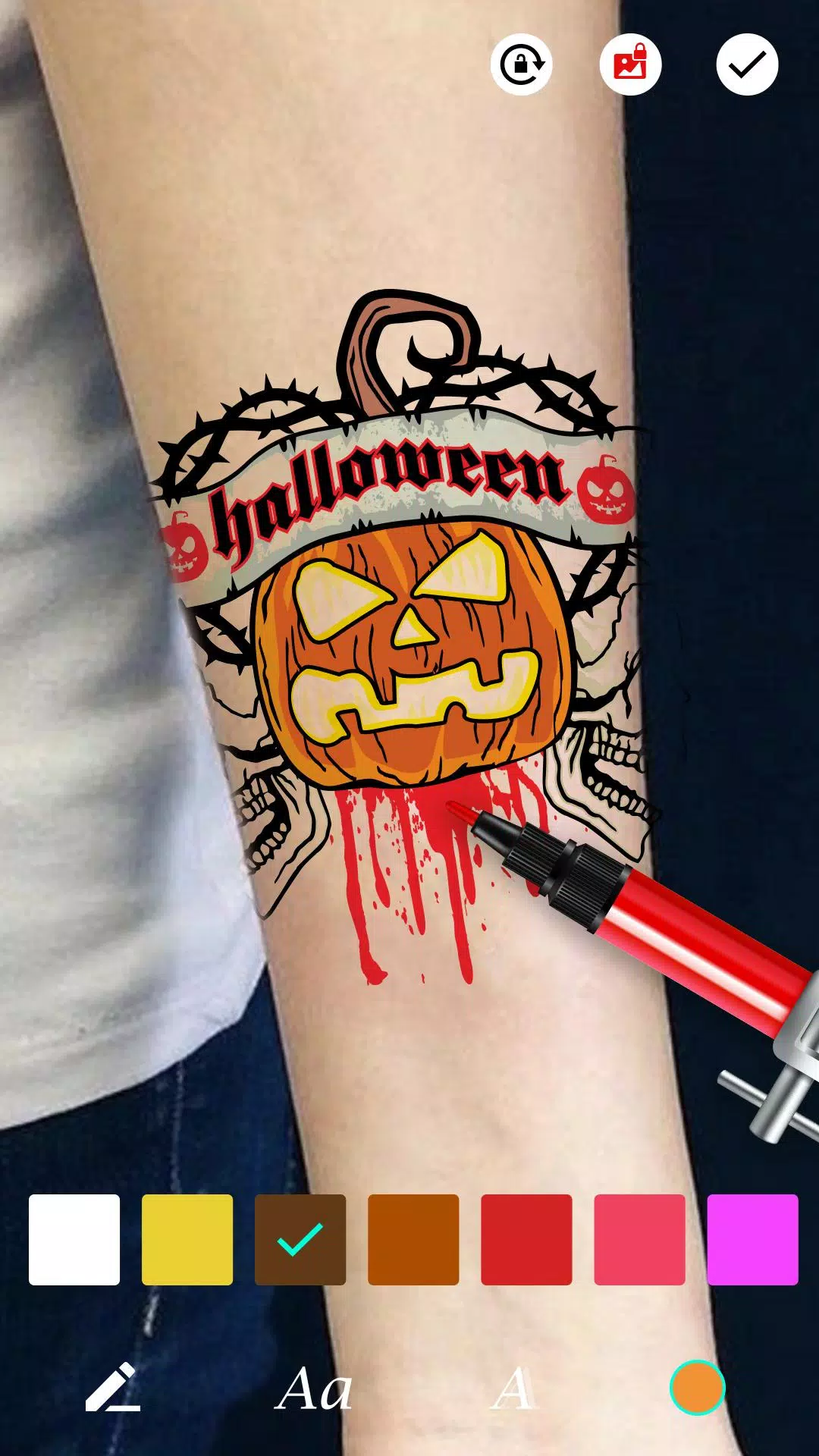 Tattoo Maker スクリーンショット 1