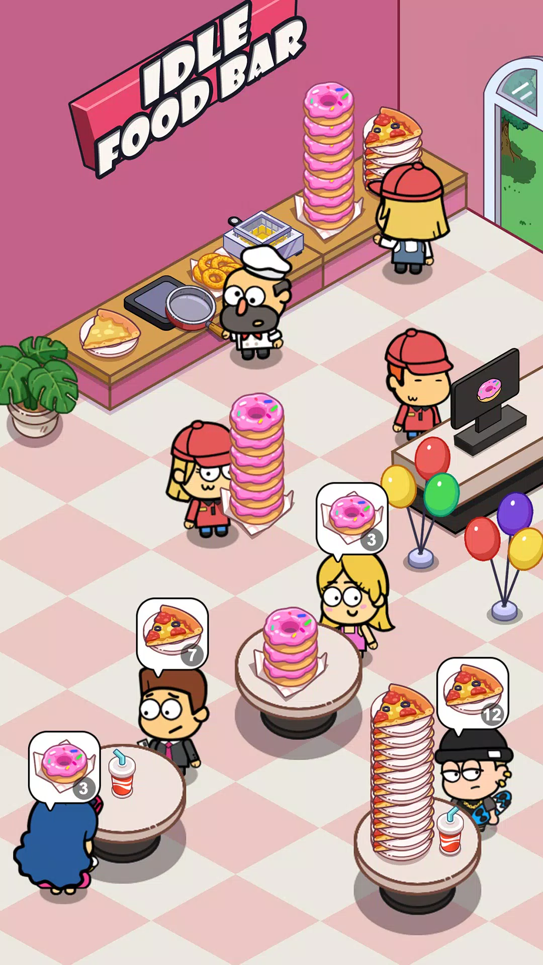 Idle Food Bar Captura de pantalla 2