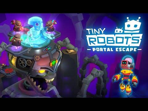 Robot Tiny: Portal Escape Gameplay Screenshot