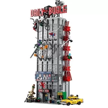 LEGO Marvel Daily Bugle building set