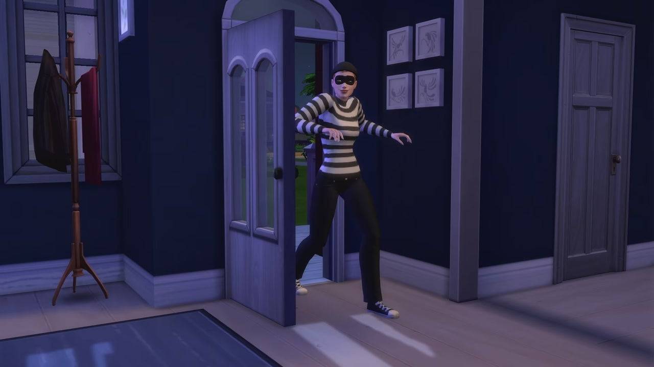 Image: The Burglar in The Sims 4