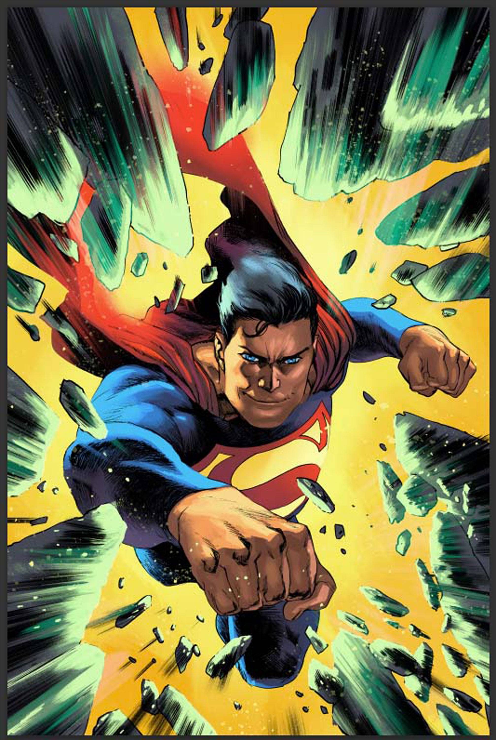 Imagem da obra de arte ilimitada de Superman por Rafael Albuquerque