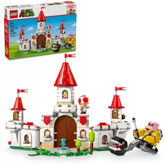 LEGO Super Mario Battle with Roy at Peach's Castle