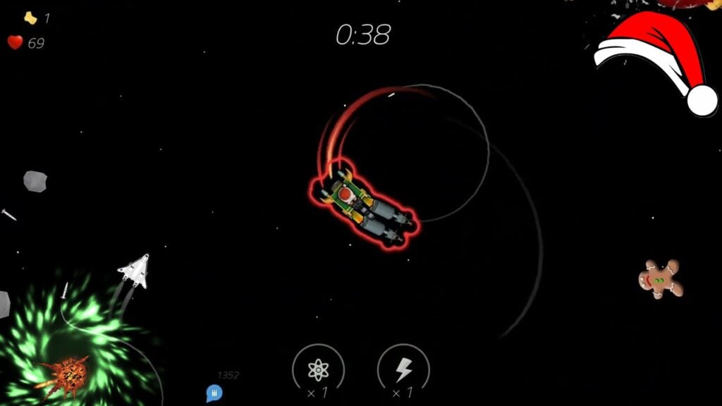 巨型糖果與彩球：兩分鐘聖誕太空歷險