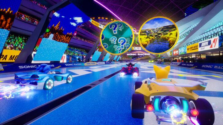 Sonic赛车：Crossworlds Crossworlds功能