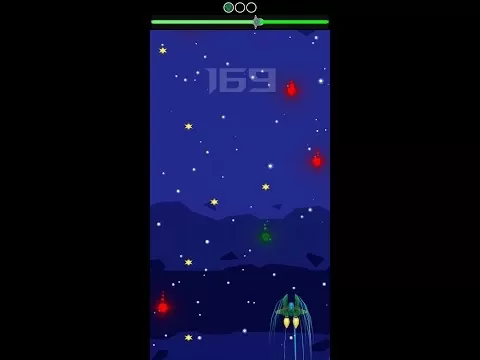 Match 3 Racing 遊戲截圖，展示多彩的太空環境