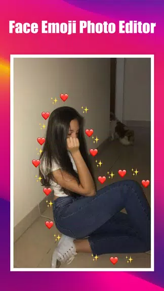 Face Emoji Photo Editor Captura de pantalla 3