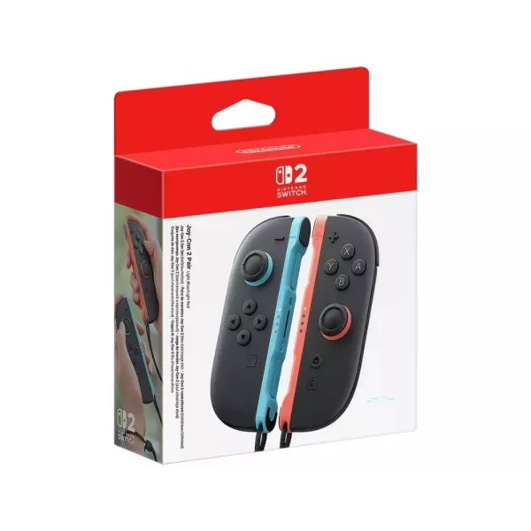 Nintendo Switch Joy-Con 2控制器對紅色藍色