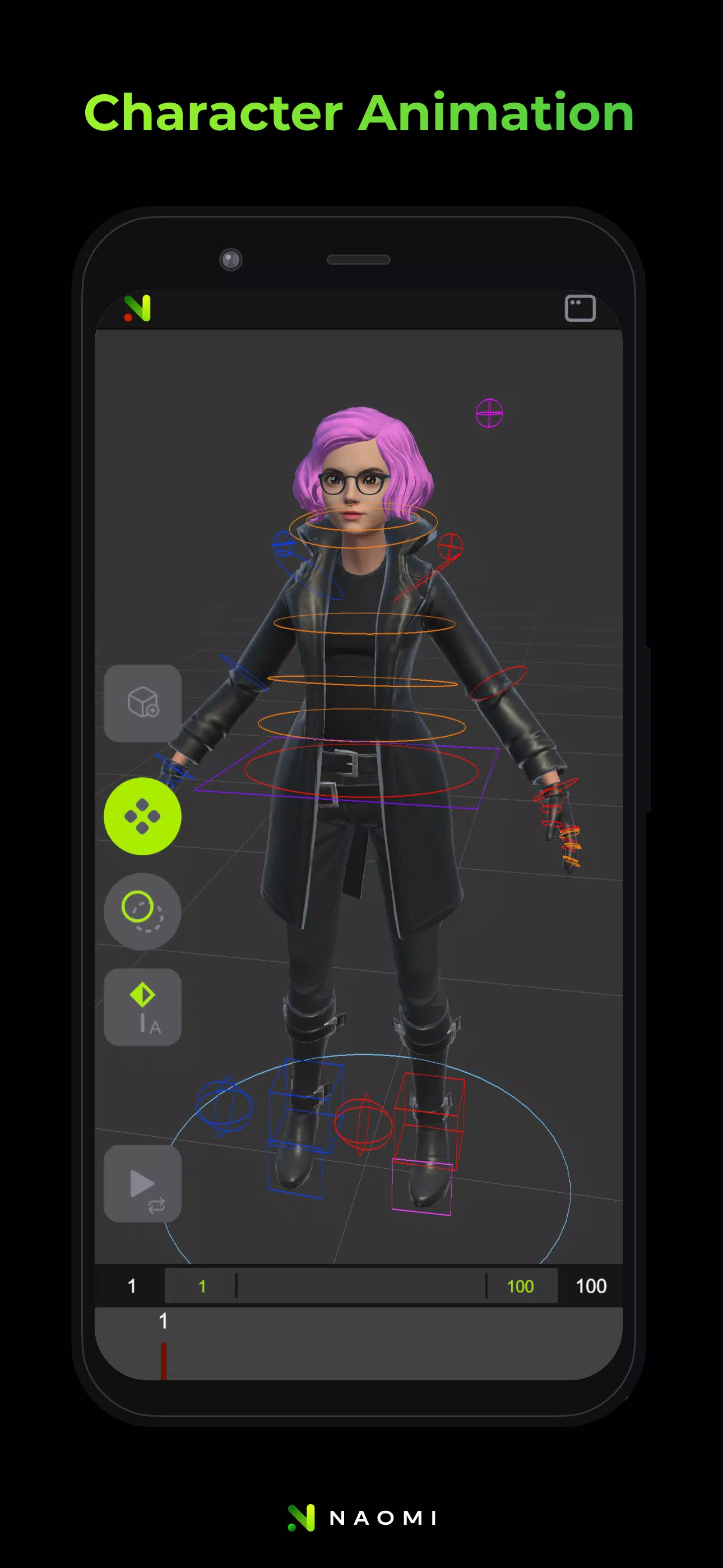 Naomi Animation Captura de pantalla 0