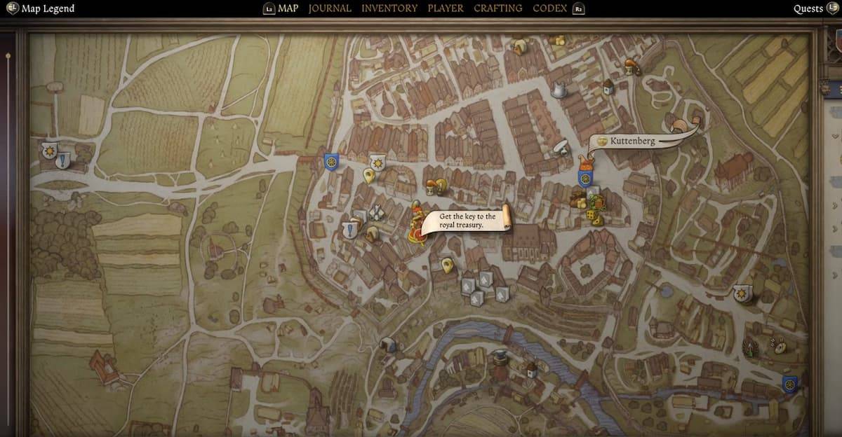 Kingdom Come: Deliverance 2 - Royal Treasury Key Location