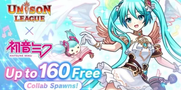 Unison League Collaborates with Hatsune Miku, Vocaloids