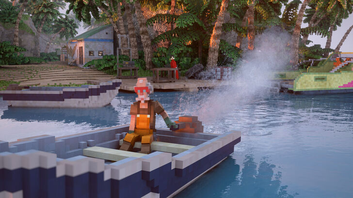 Ang Minecraft-tulad ng Social SIM Game na