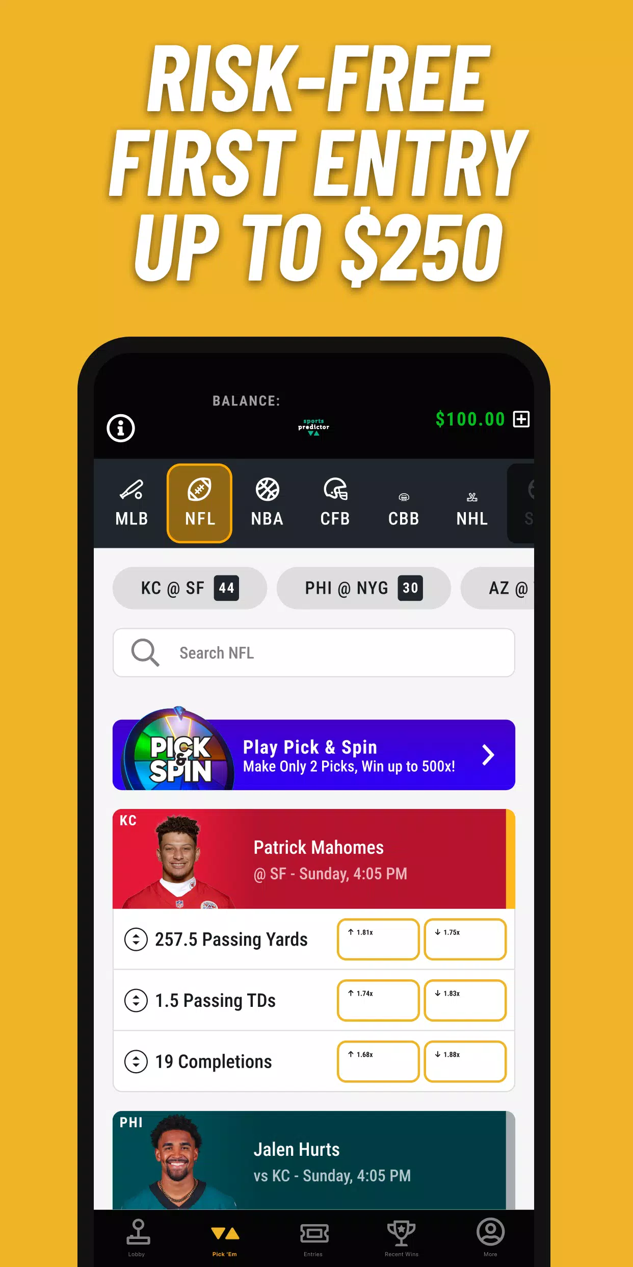 Sports Predictor: Fantasy Game Captura de pantalla 1