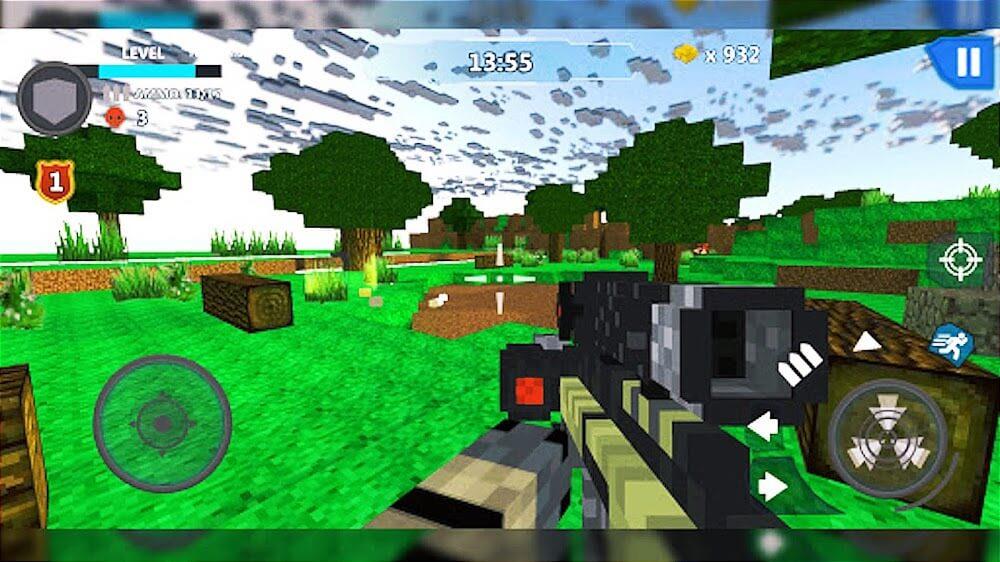 Cube Wars Battle Survival স্ক্রিনশট 0