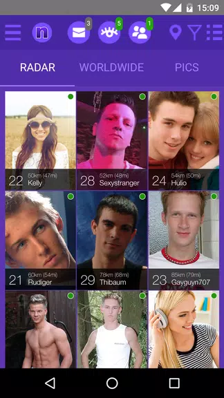 naduu - Chat and meet people スクリーンショット 0