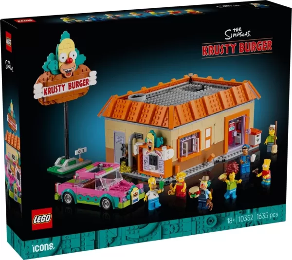 LEGO Krusty Burger exterior view