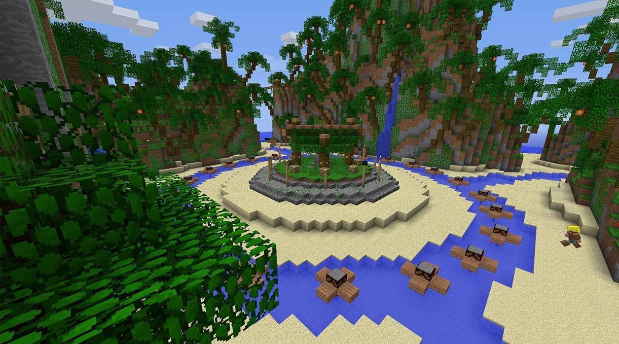 Jogos de fome do Minecraft
