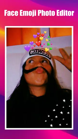 Face Emoji Photo Editor Captura de pantalla 2