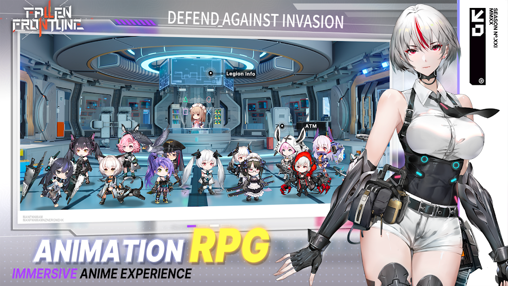 Fallen Frontline Tangkapan skrin 2