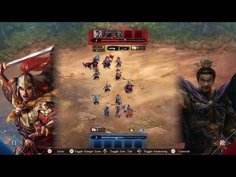 Three Kingdoms Heroes gameplay featuring strategic battles with historical generals