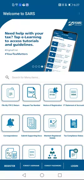 SARS Mobile eFiling 스크린샷 3