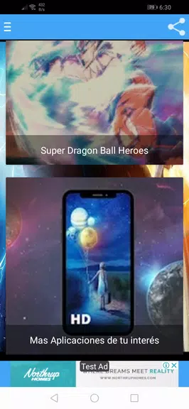 Anime Dragon Serie en Latino スクリーンショット 2