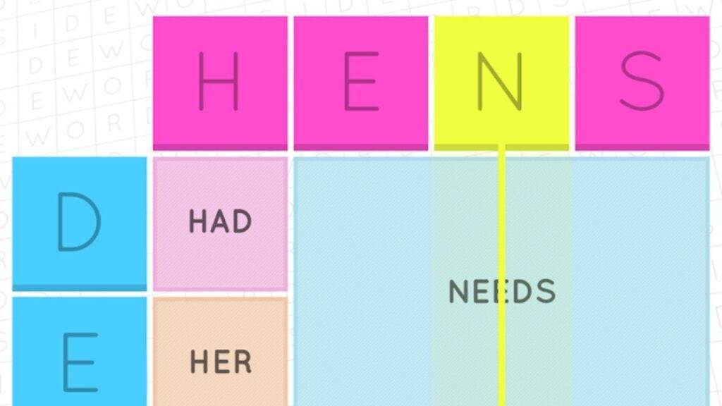 Sidewords - Logic ตรงกับภาษาในเกมปริศนานี้