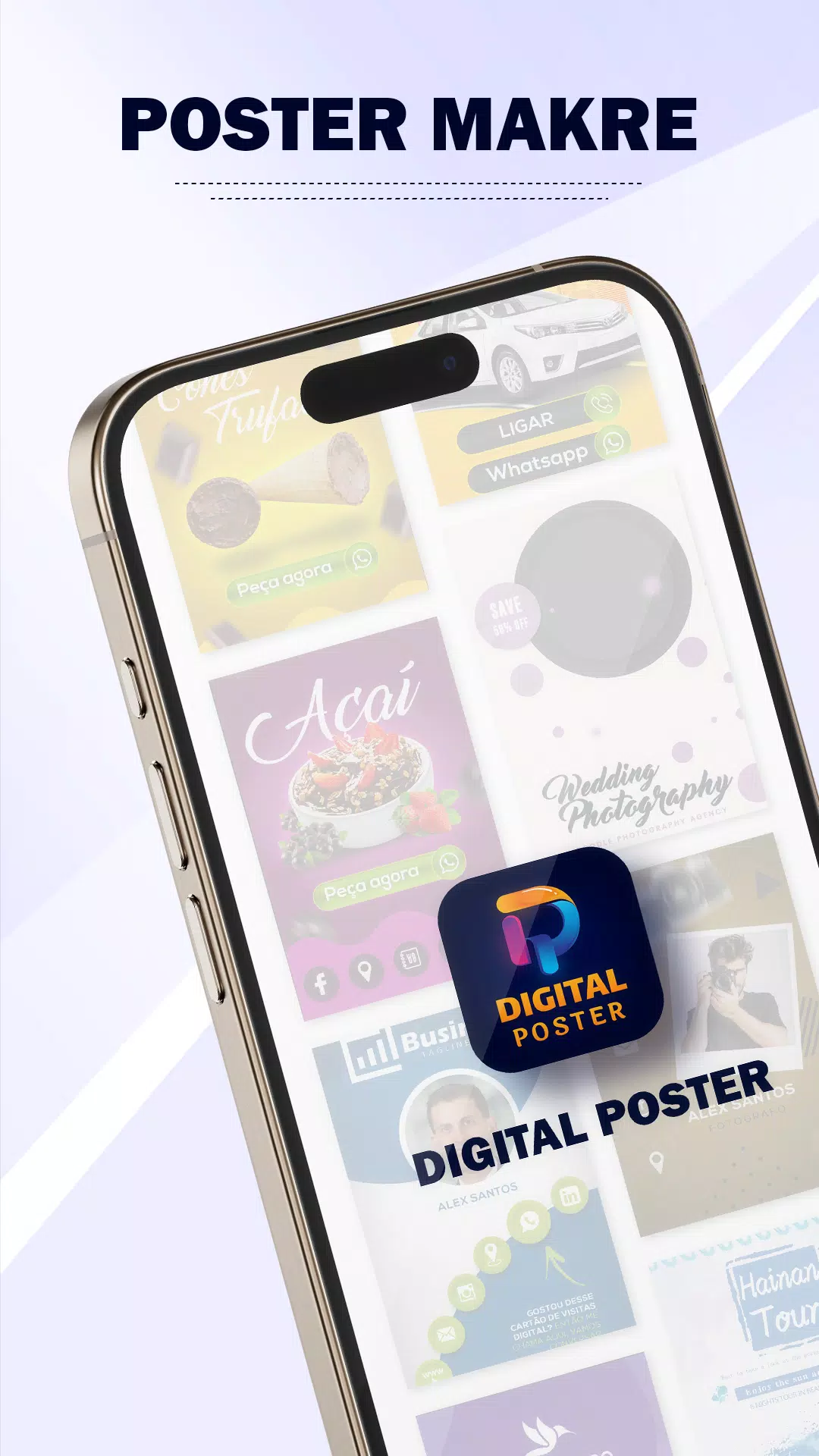 Digital Poster Maker Captura de tela 1