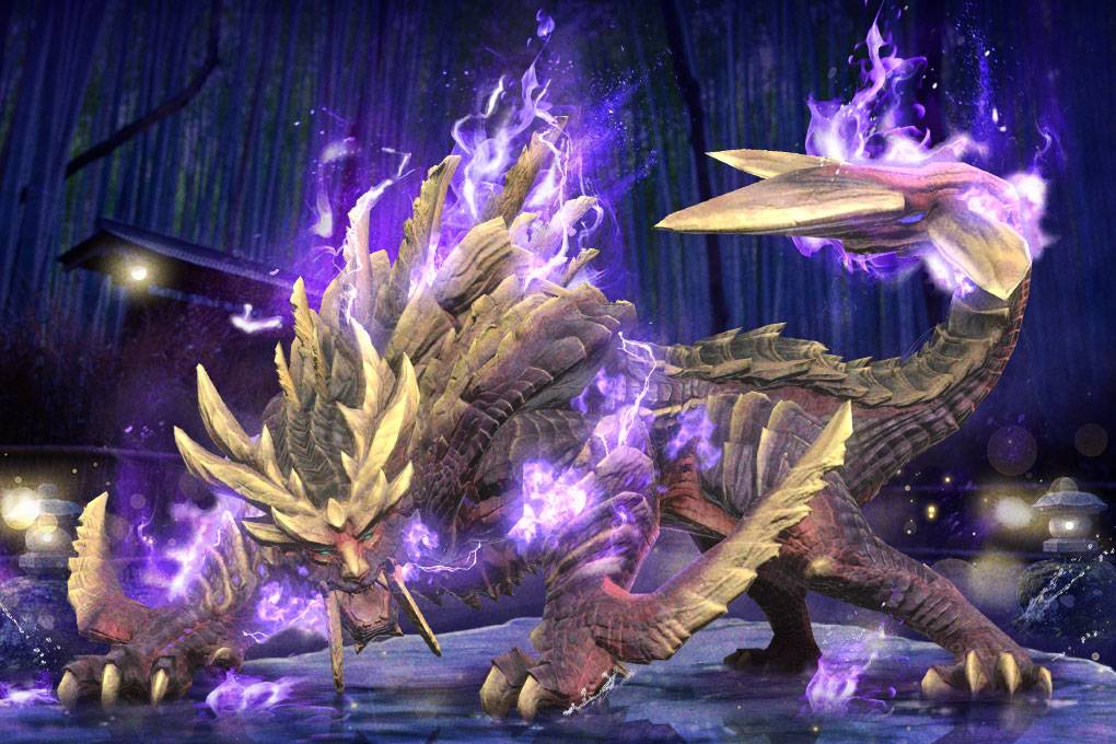 งานศิลปะ Magnamalo สำหรับ Monster Hunter ตอนนี้