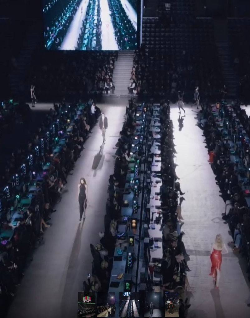 Coperni FW25 Show Merges Fashion and Gaming Culture