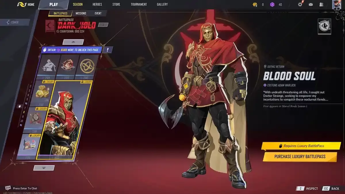 Blood Soul Skin
