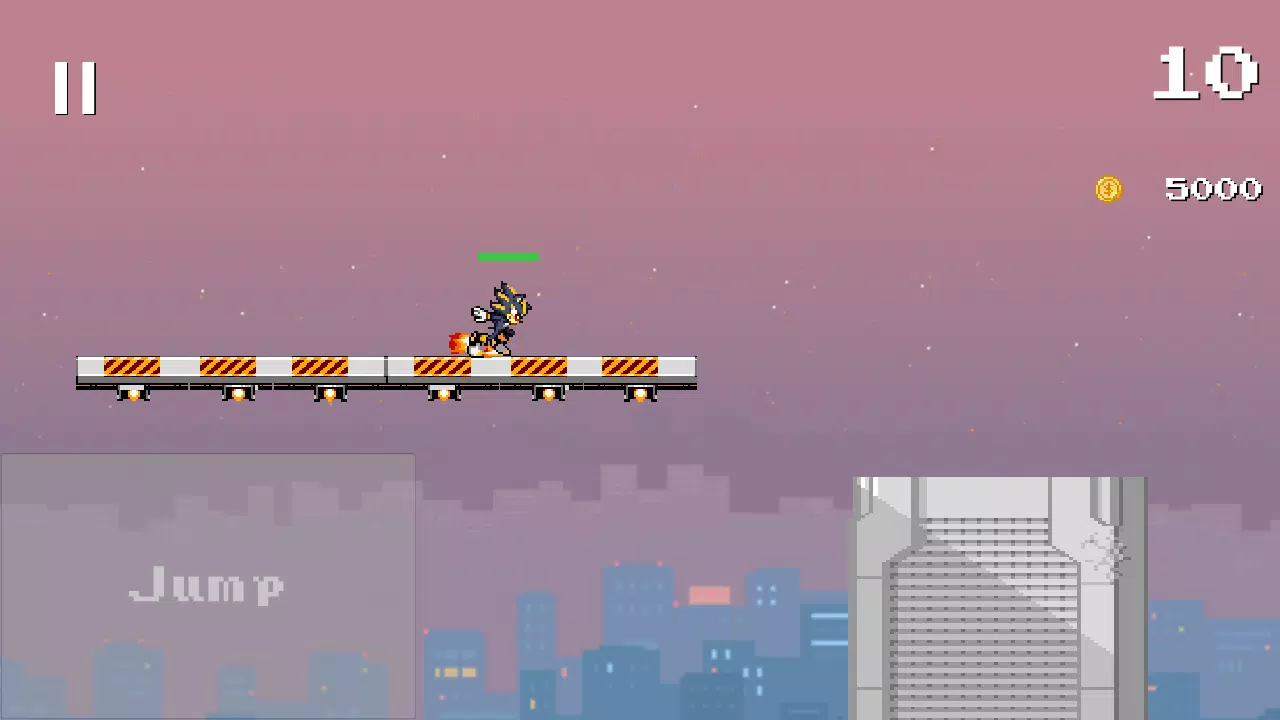 Sonic Hedgehog Runner スクリーンショット 1