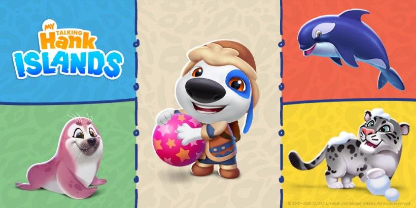 My Talking Hank: Islands Ice Island Gameplay