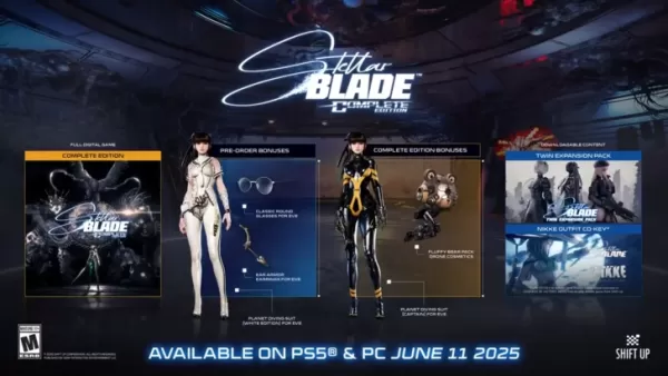Stellar Blade Complete Edition Sormes le 11 juin