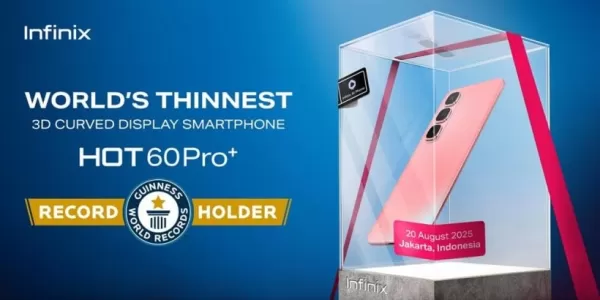 Infinix Hot 60 Pro+ sets world record for thinnest phone