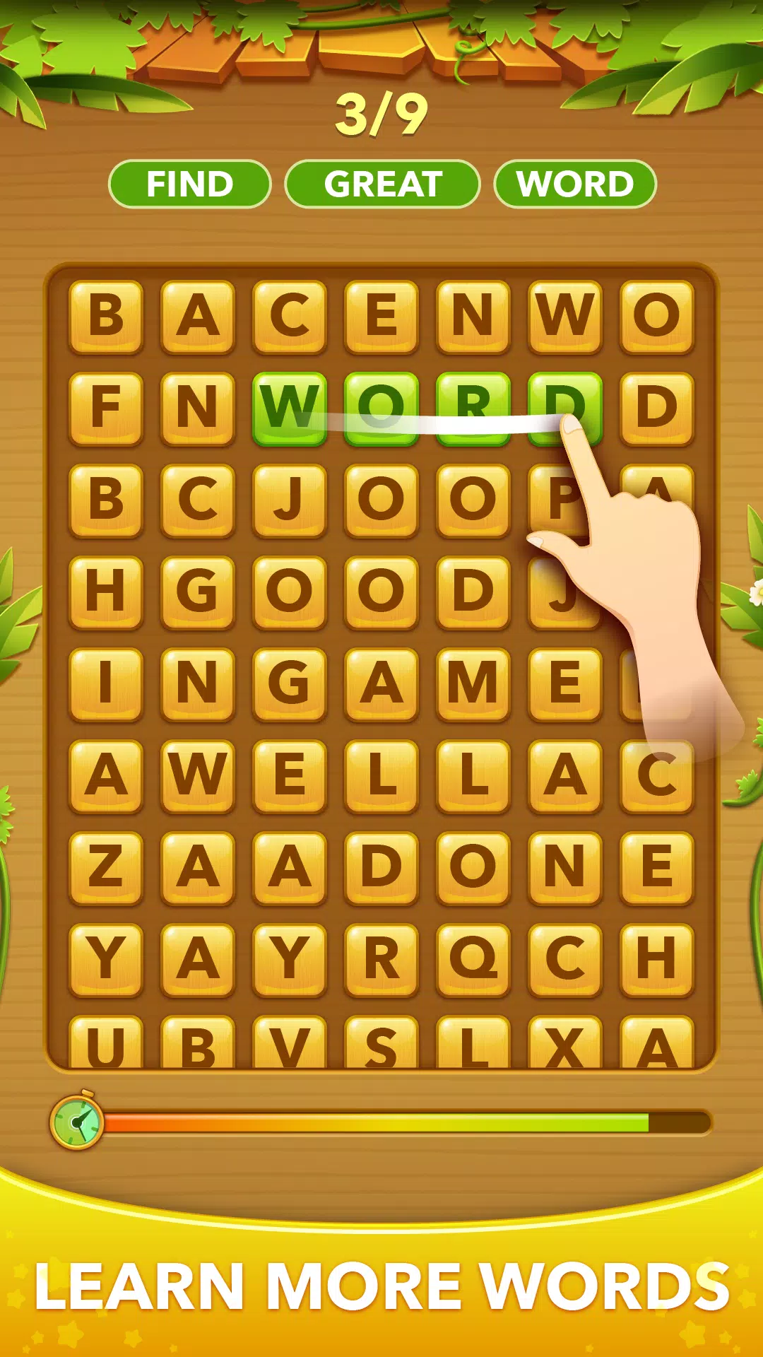 Word Scroll -Juegos de Palabra Captura de pantalla 1