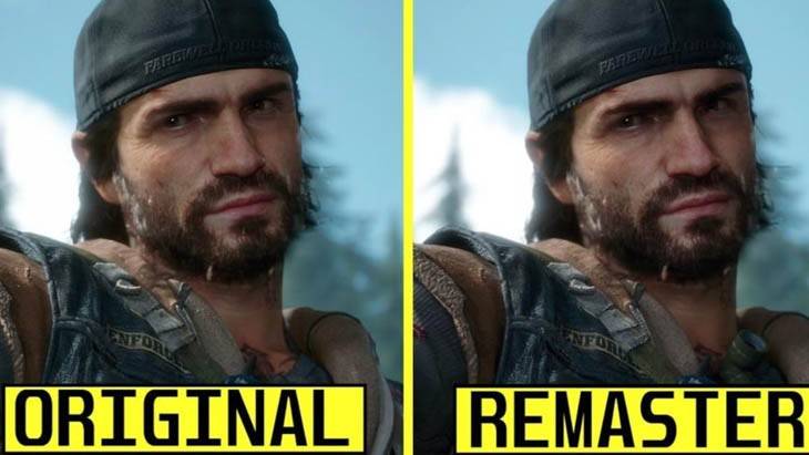 Ang mga manlalaro ay nag -aaway sa paglipas ng mga araw nawala ang remastered paghahambing