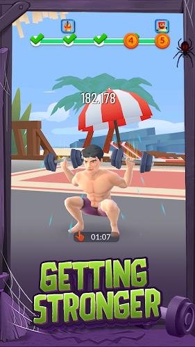 Idle Gym Life 3D! スクリーンショット 1