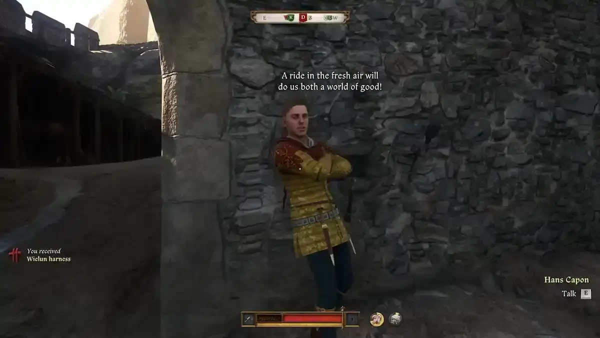 Hans Capon Dialogue Option