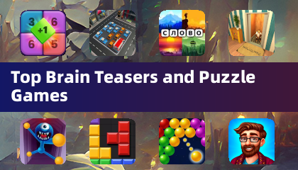 Top Brain Teasers and Puzzle Games