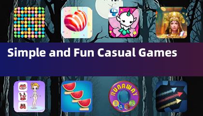 Jogos casuais simples e divertidos