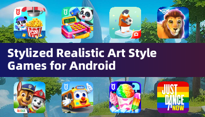 为Android的有程式化的现实艺术风格游戏